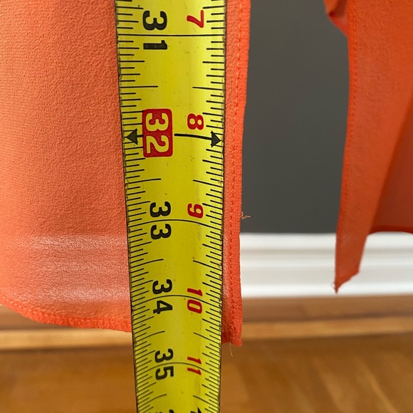 BCBG Maxazira Orange blouse - Picture 4 of 6